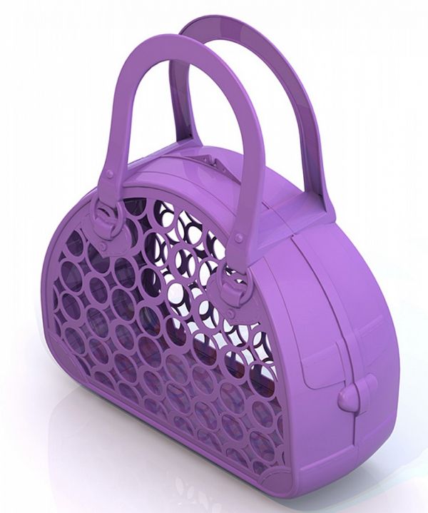 133/2 Basket bag (lilac) 133/2